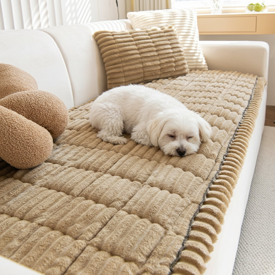 Cozy Pet Plush Seat Couch Cover
