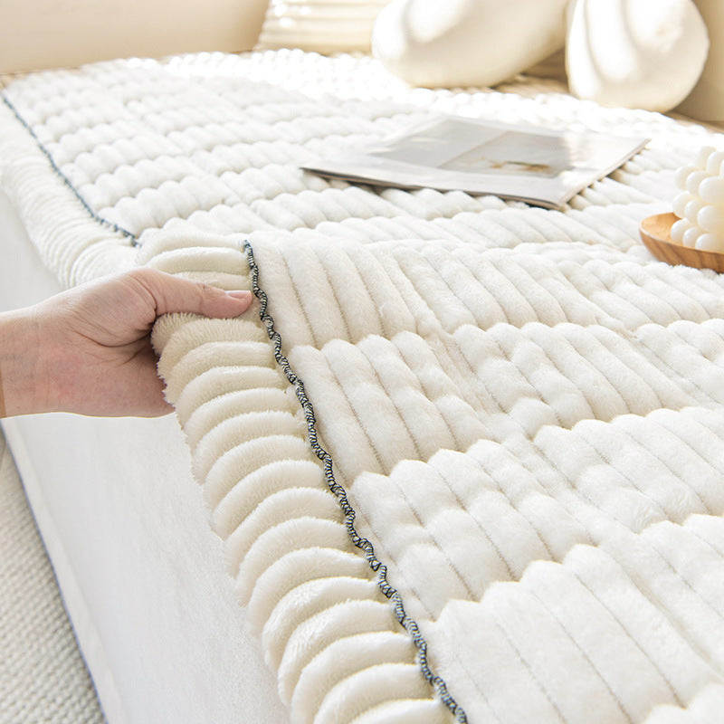 Cozy Pet Plush Couch Cover