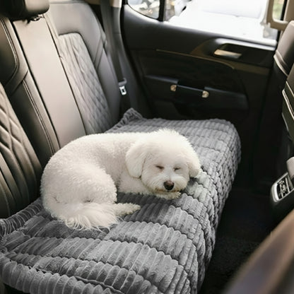 Cozy Pet Plush Car Seat Cover