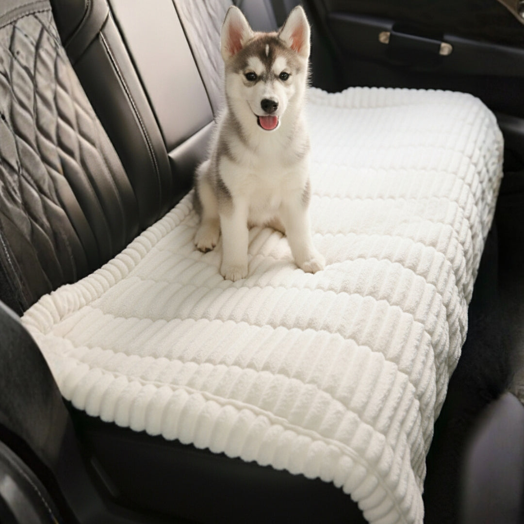 Cozy Pet Plush Car Seat Cover