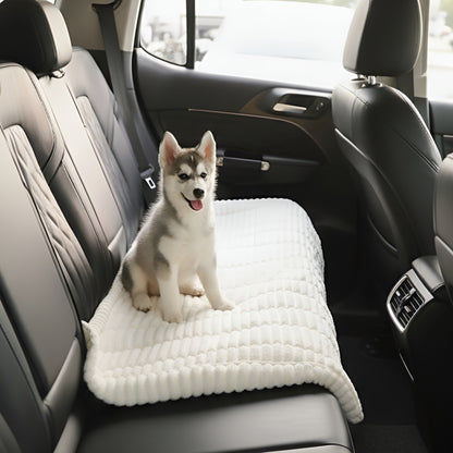 Cozy Pet Plush Car Seat Cover