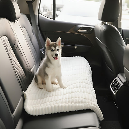 Cozy Pet Plush Car Seat Cover