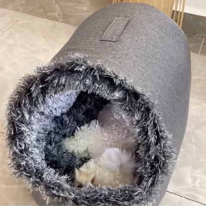 Snuggle Cave Cozy Dog Nest Bed