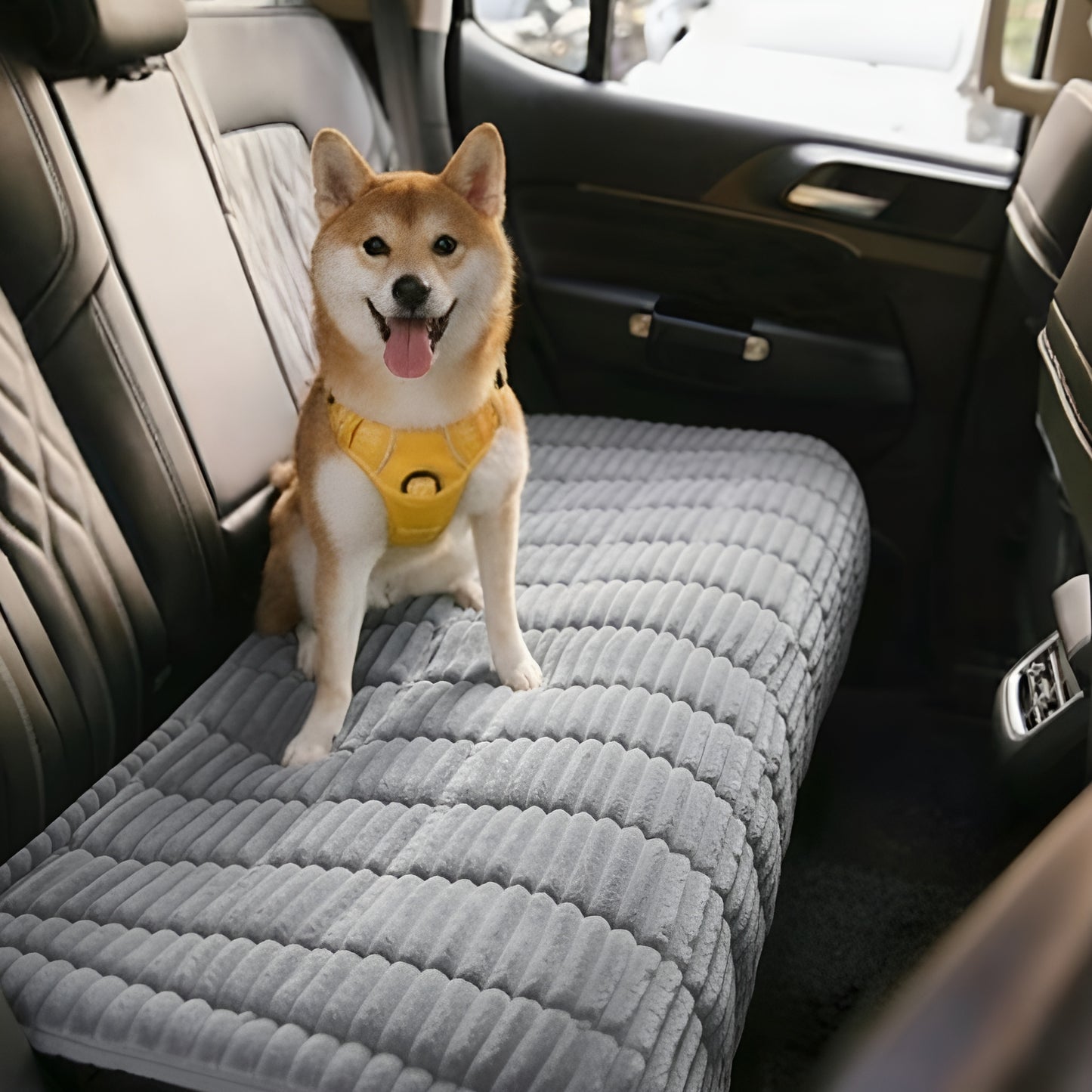 Cozy Pet Plush Car Seat Cover