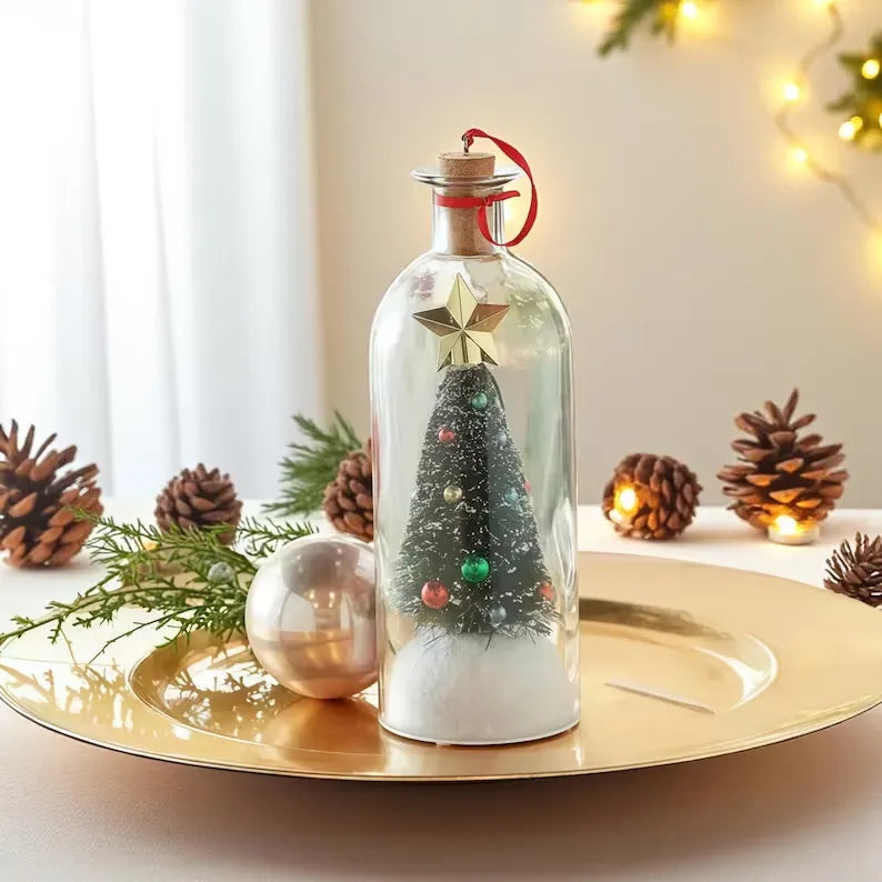 Heartfelt Voice Message Christmas Bottle