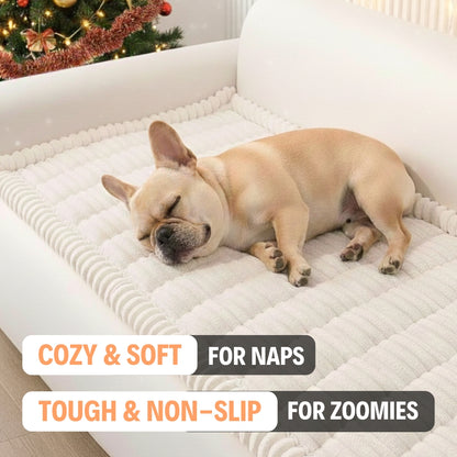 Cozy Pet Plush Couch Cover