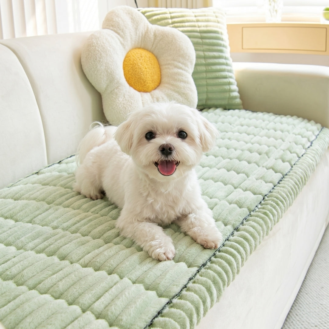 Plush Pet Couch Cover