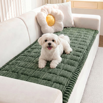 Plush Pet Couch Cover