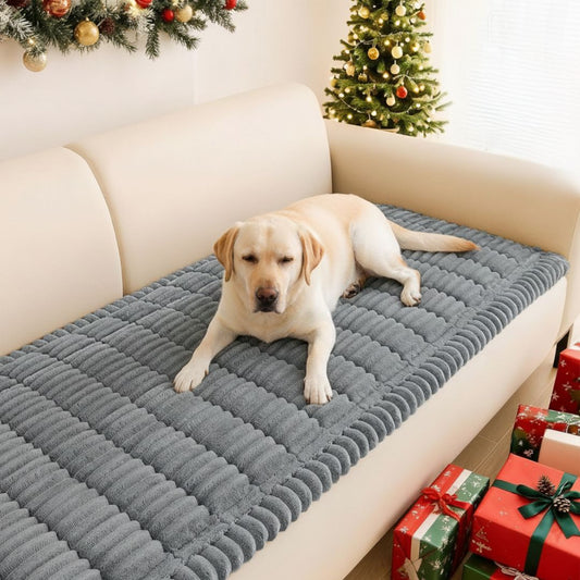 Cozy Pet Plush Couch Cover