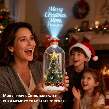 Heartfelt Voice Message Christmas Bottle