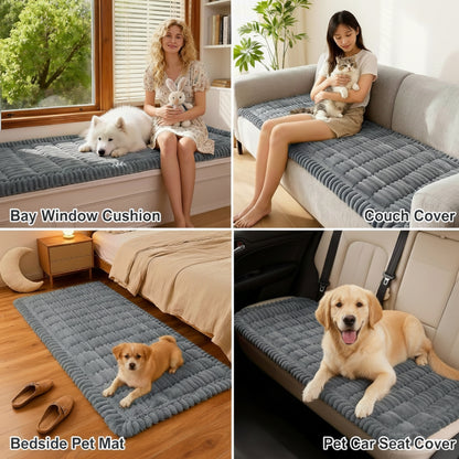 Cozy Pet Plush Couch Cover